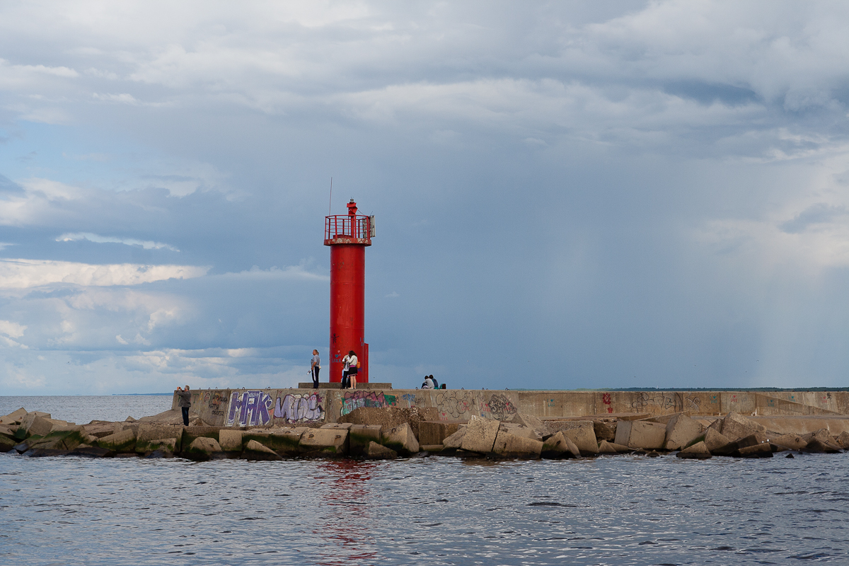 Mangaļsala Lighthouse Via @Atisgailis