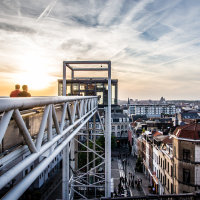 Skyline of Brussels