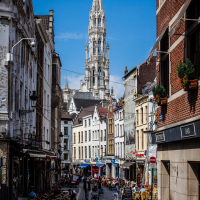 Central square of Brussels