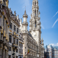 Central square of Brussels