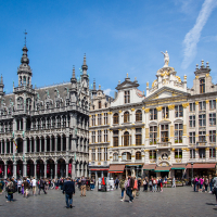Central square of Brussels