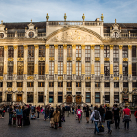 Central square of Brussels