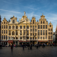 Central square of Brussels
