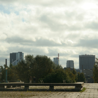The sky in Tallinn is cloudy.