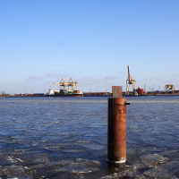 A Voleri covered body of water.