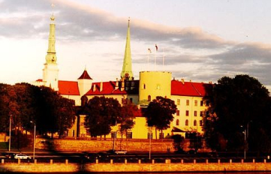 Riga Castle, Home Of President Of Latvia