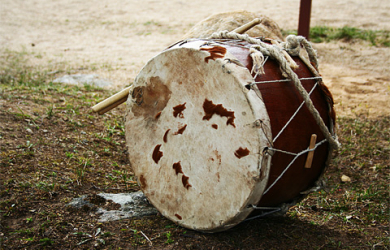 A Ground Drum.