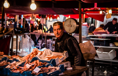 Fish Market Man