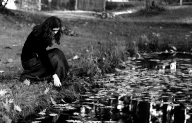 Girl At Pond