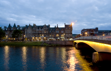 Inverness At Night