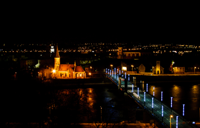 Kaunas At Night